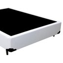 Ver imagem 2 de Cama Box Casal Sintético Mega Cama Branco 138x188x42cm