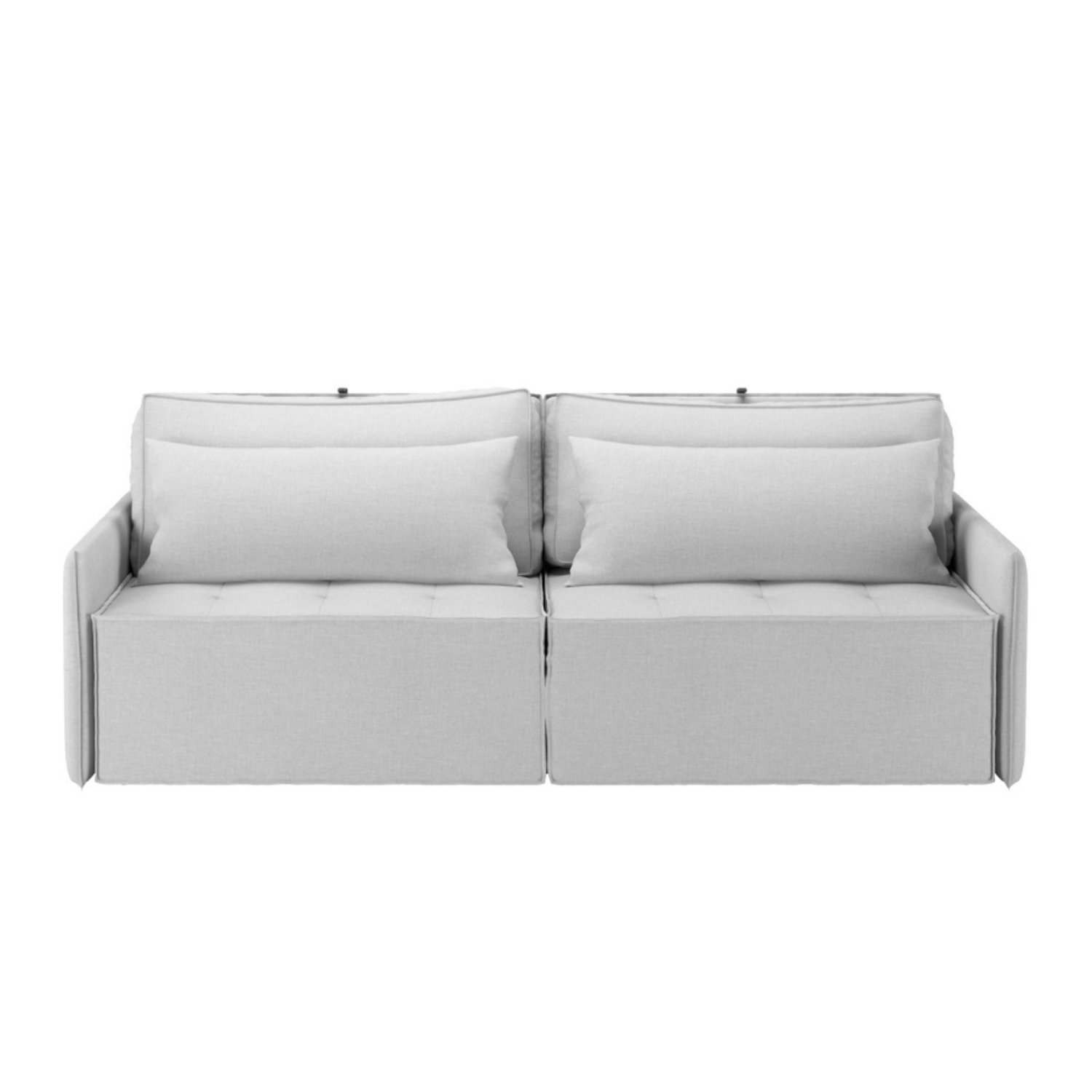 Sofá Retrátil e Reclinável em Linho 220cm Boss - 5