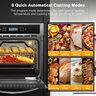 Amzchef Forno Elétrico Embutido 24" com 11 Funções e 8 Receitas (2800w) - 3