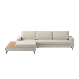 Sofá em Linho 292cm Chaise Esquerdo e Deck Loft - 2