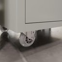 Ver imagem 7 de Conjunto de Escritório 2 Peças Mesa Gaveteiro 2 Gavetas Oslo Cor: Fendi e Freijó