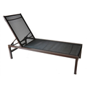 Ver imagem 2 de Kit com 2 Espreguiçadeiras em Alumínio e Tela Sling com Mesa Lateral para Piscina