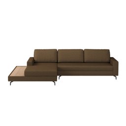 Sofá em Linho 322cm Chaise Esquerdo e Deck Loft - 2