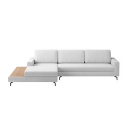 Sofá em Linho 322cm Chaise Esquerdo e Deck Loft - 2