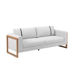 Sofá para Sala de Estar em Linho 230cm Lin - 4