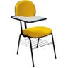Cadeira Secretária Universitária Economy Amarelo - 1