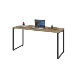 Mesa Para Computador Diretor Estilo Industrial 1,50m Kuadra - 3