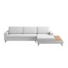 Sofá em Linho 292cm Chaise Direito e Deck Loft - 2