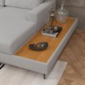 Sofá em Linho 292cm Chaise Direito e Deck Loft - 4