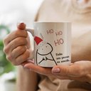 Ver imagem 2 de Caneca Flork de Natal Tinha Uva Passas na Comida