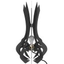 Ver imagem 1 de Luminária de Chão MDF HOLAMBRA:Preto/Kit com 2 - 85x45cm e 75x40cm