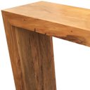 Ver imagem 6 de Lindo Aparador Reto Moderno p/ Decoração de Apartamento Pequeno Libertas Rosas Artesanato