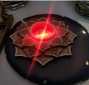 Ver imagem 3 de Luminária Bola de Cristal Ganesha - Base Led Colorido Flor de Lótus