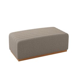 Puff para Sala de Estar em Linho York - 4