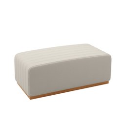 Puff para Sala de Estar em Linho York - 4