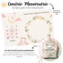 Ver imagem 5 de Lençol Mêsversário Cenário para Fotos Bebê Elefante Menina Minha Estrelinha Lençol Mêsversário Cenár