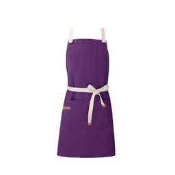 Avental Roxo Açai Algodao Sorveteria Doceria Bistro Vegano - 1