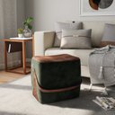 Ver imagem 1 de Puff em Veludo Bag