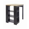 Bancada Cozinha Gourmet Ditália 3 Prateleiras CD-1022 cor:preto - 6