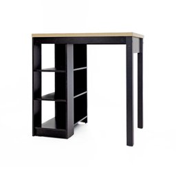 Bancada Cozinha Gourmet Ditália 3 Prateleiras CD-1022 cor:preto - 7