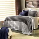 Ver imagem 2 de Peseira Amara Tricot Decorativa 70x220cm 100% Acrílico Altenburg Cinza Aço