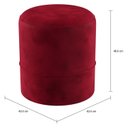 Ver imagem 3 de Puff para Sala de Estar em Veludo Soho