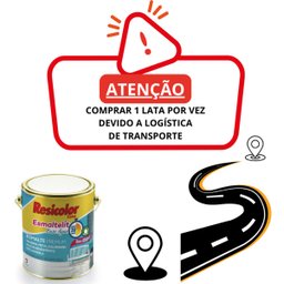 Base Clara Esmaltelit Acetinada Base Água 3,24l | Resicolor Bases - 2