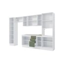 Ver imagem 3 de Cozinha Modulada Celeste Kappesberg 100% Mdf Branco/verde 8 Peças