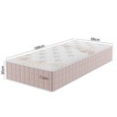 Ver imagem 2 de Colchão Solteiro Yescasa Molas Ensacadas 30cm x 188cm x 88cm Cairo