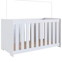 Ver imagem 1 de Berço com Mosquiteiro La001 Branco Comm Branco