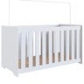 Berço com Mosquiteiro La001 Branco Comm Branco - 1