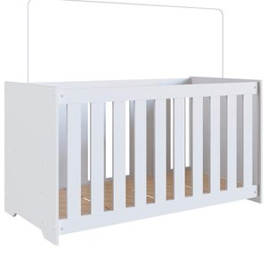 Berço com Mosquiteiro La001 Branco Comm Branco