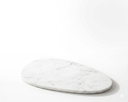 Ver imagem 3 de Bandeja Decorativa Pedra Natural Branco Extra para Servir 38x28cm