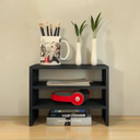 Ver imagem 2 de Escaninho Organizador de Mesa Preto30x20x43cm