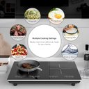 Ver imagem 4 de Vbgk Cooktop de Indução Dupla 24" 4000w 2 Queimadores (preto)