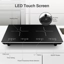 Ver imagem 6 de Vbgk Cooktop de Indução Dupla 24" 4000w 2 Queimadores (preto)