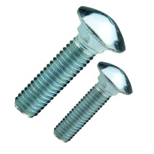 300 PÇS - PARAFUSO FRANCÊS 1/4 X 1.3/4 UNC ZINCO BRANCO