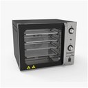 Ver imagem 2 de Forno Convector Smart Elétrico Preto E Painel Inox Fcsb4e Prin 220v - Met. Venâncio