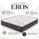 Ver imagem 5 de Colchão Molas Ensacadas 22cm 1,88m 1,38cm Eros Viero Cinza
