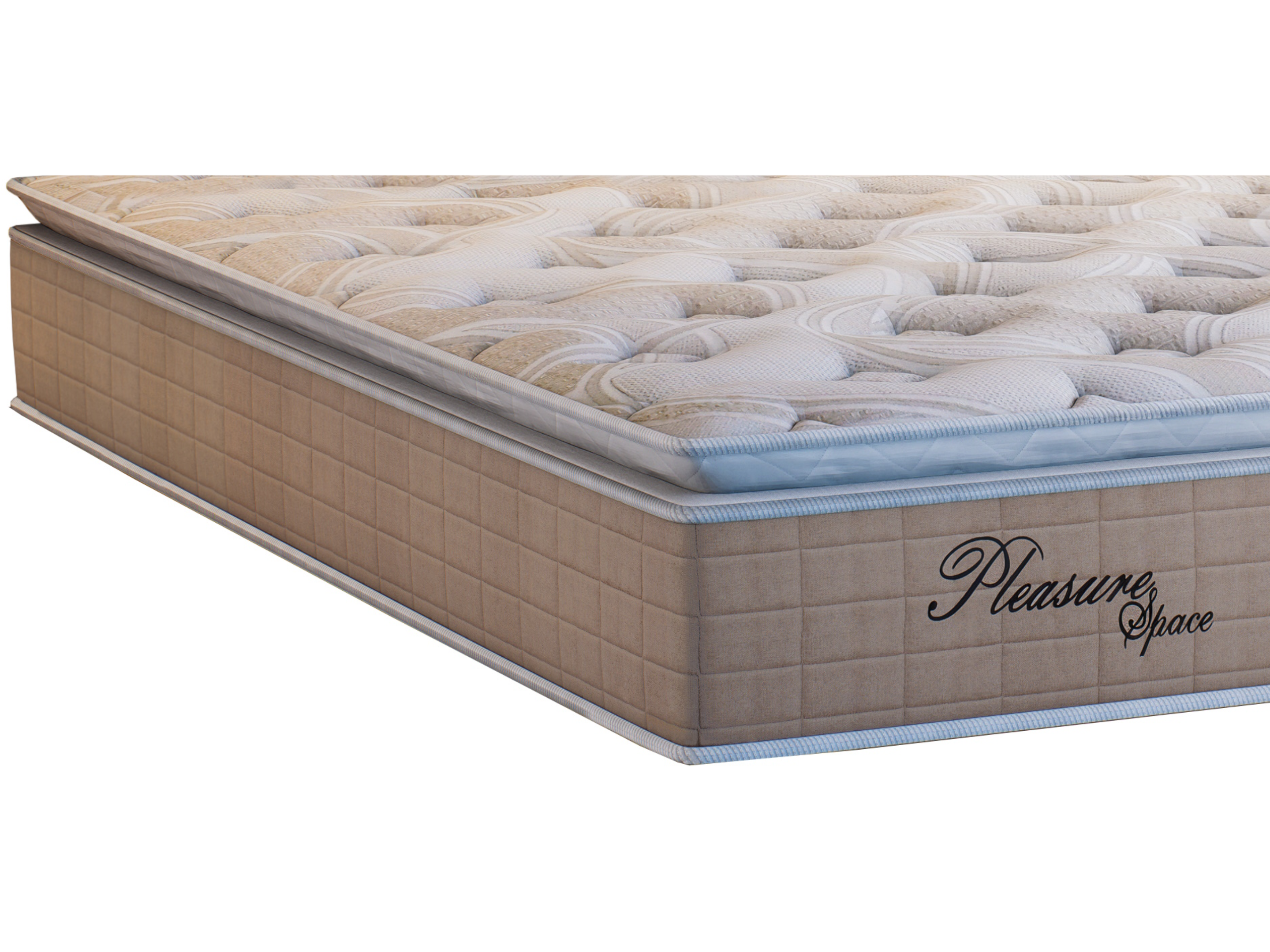 Colchão Pleasure Space King Size Molas Pocket Ensacadas 33x193x203cm  - 7