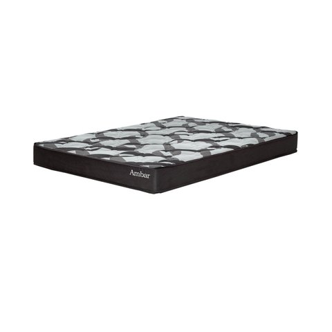 Colchão Queen Yescasa Misto Ortopédico 19cm 198CMX158CM Ambar Preto