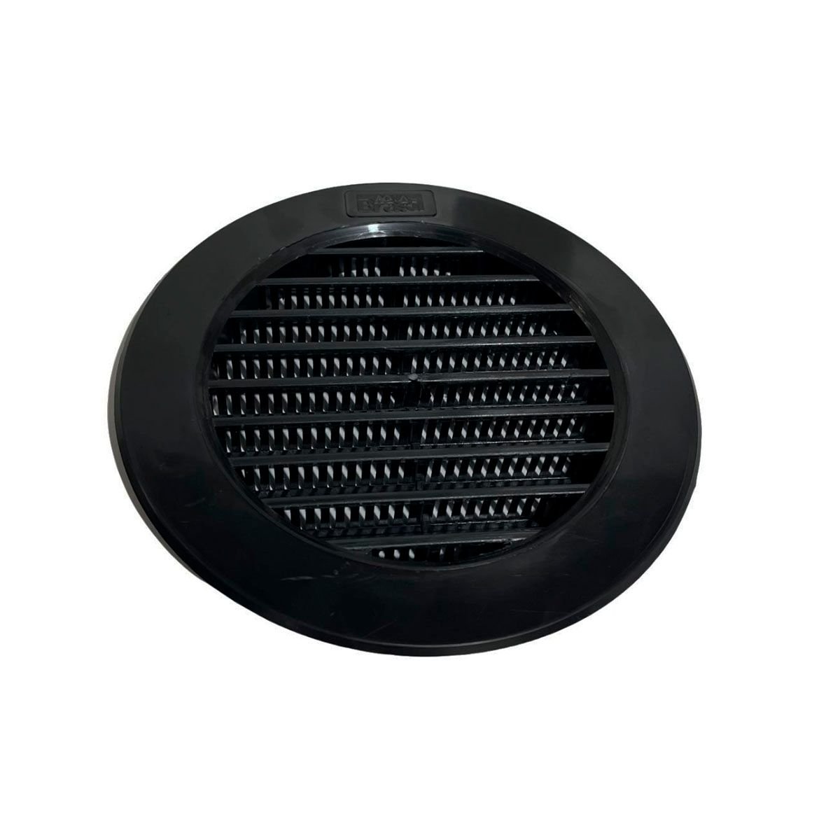 Kit 2 Grades de Ventilação Encaixe 150 Mm Preta com Tela Ac&a Brasil Kit Duas Unidades Grades de Ven - 6