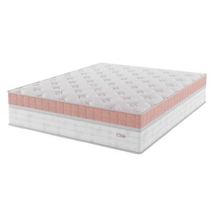 Colchão Queen Yescasa Duplo Molejo 41cm 1,98m 1,58m Chile 