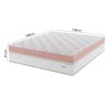Colchão Casal Yescasa Duplo Molejo 41cm 1,88m 1,38m Chile  - 3