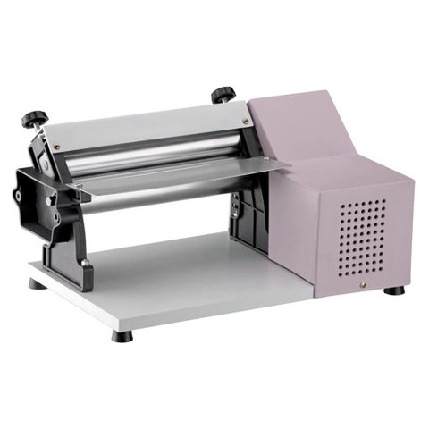 Cilindro Laminador para Massas Malta 28cm Rosa Bivolt
