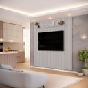 Ver imagem 2 de Painel para Tv até 75 Polegadas Ripado Dj Móveis Trento 223 Bali