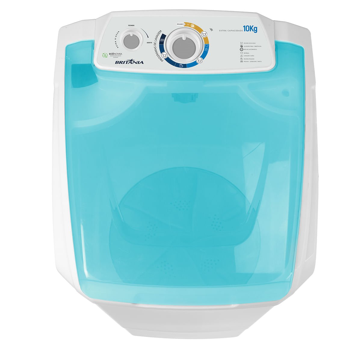 Lavadora de Roupas Britânia Semi Automática BLRS11VD 10Kg 220V - 3