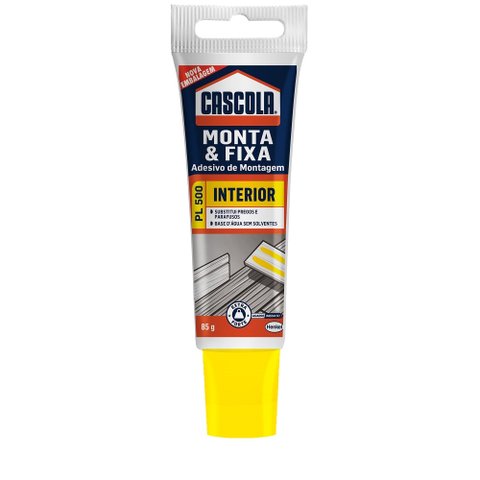 Adesivo Cascola Monta & Fixa 85g 85 Gr Henkel