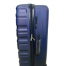 Mala de Bordo Viagem Rígida Rodas Duplas 360º Segredo Azul - 7