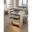 Ver imagem 4 de Mesa de Cabeceira Multifuncional Smart Innovare: Carregador por Indução, Led Automático e Soft Close
